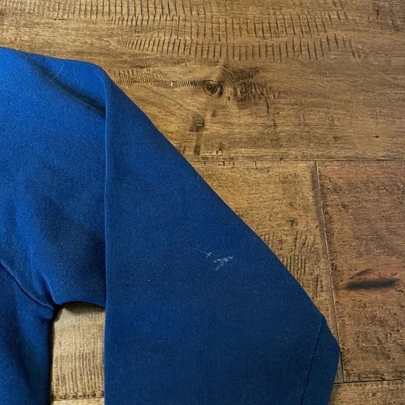 Vintage Polo Ralph Lauren Bootleg Navy Blue Crewneck Sweatshirt - Medium - Picture 3 of 4